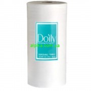 Рушники в рулоні DOILY 50х80 см (100 шт) з перфорацією, спанлейс 40 г/м2 сітка